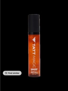 TattMagic Tattoo & Piercing Cleansing Spray - No-Rinse No-Rub Formula for Easy